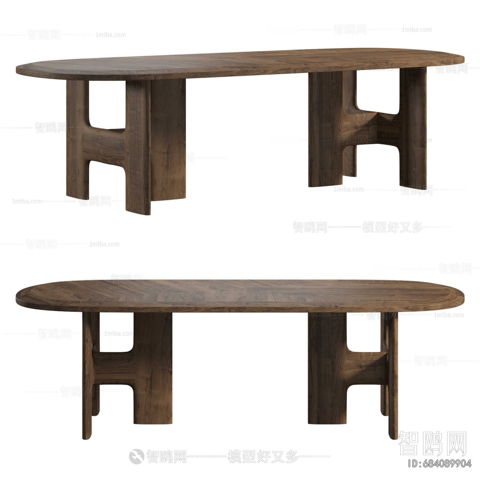 Wabi-sabi Style Dining Table