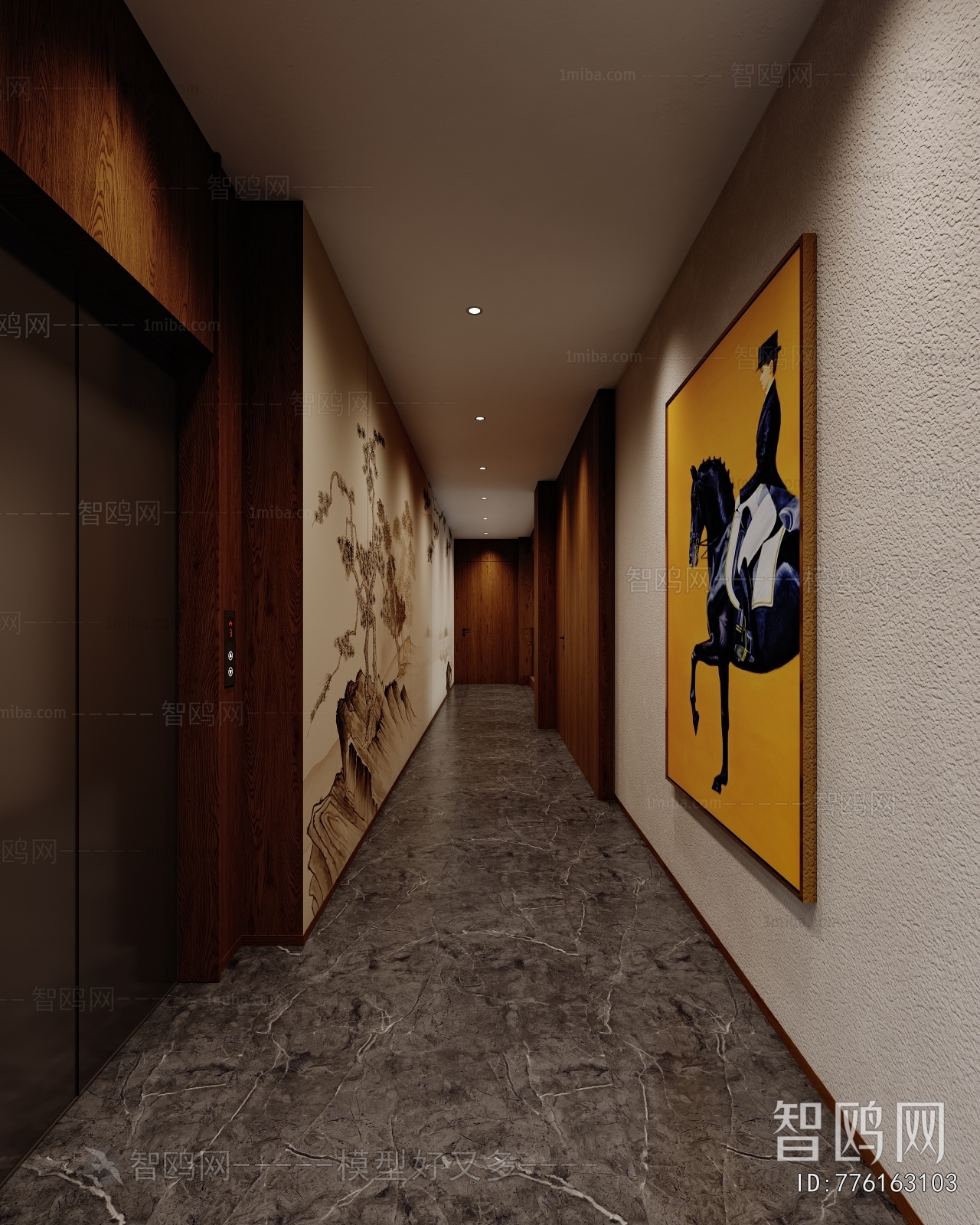 Modern Hallway