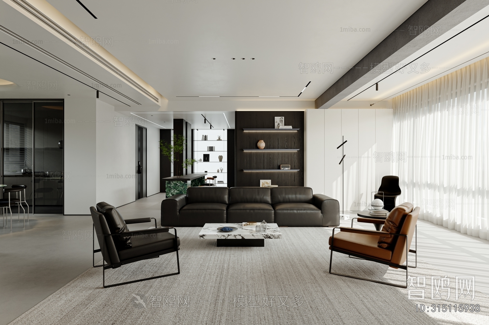 Modern A Living Room