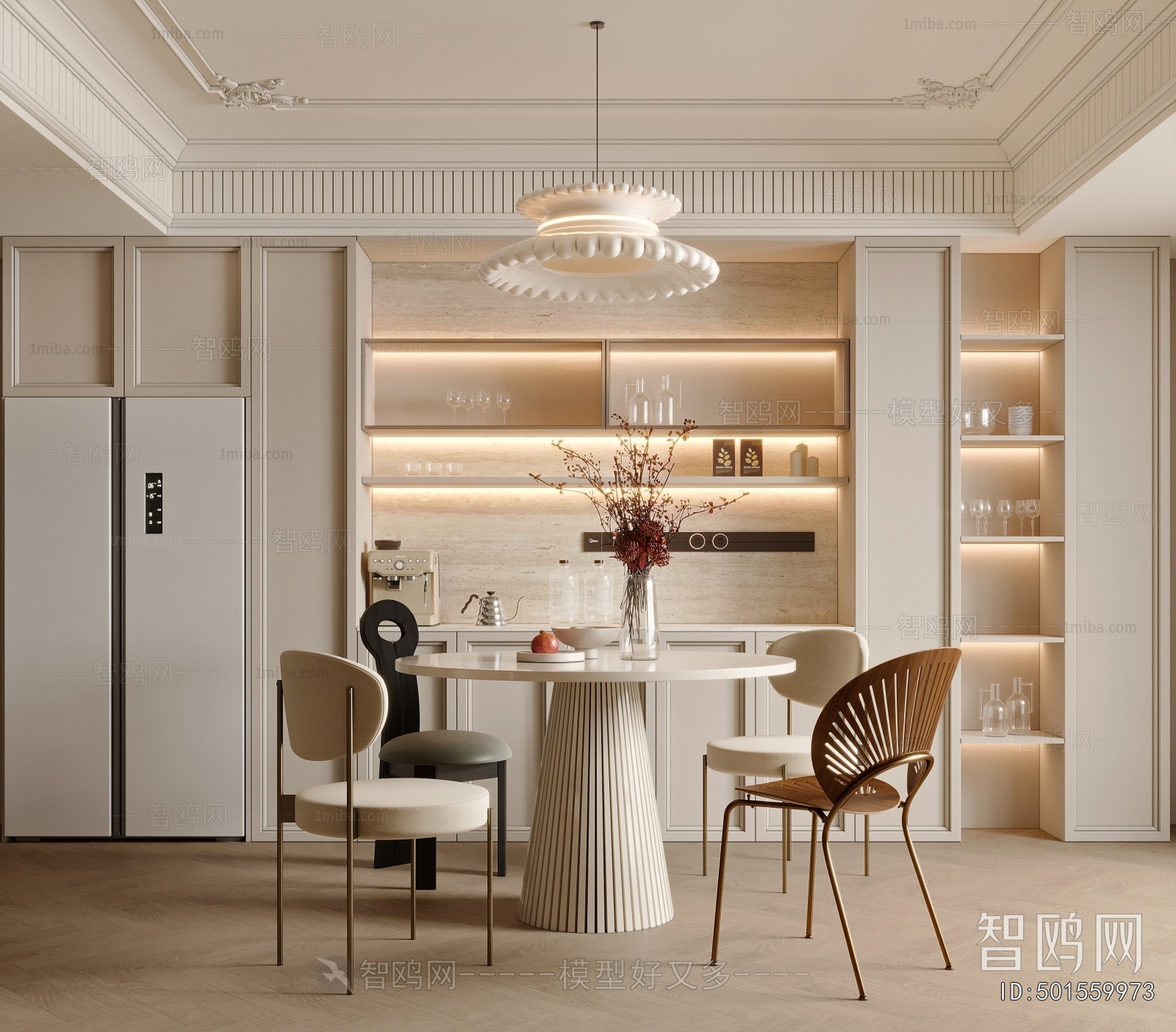 French Style Dining Room