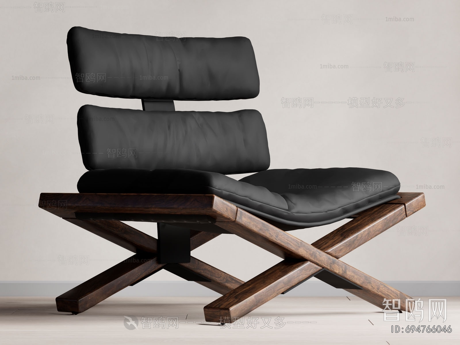 Wabi-sabi Style Lounge Chair