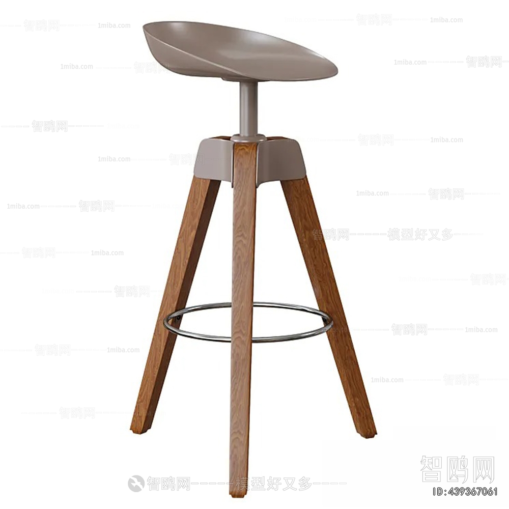 Nordic Style Bar Stool