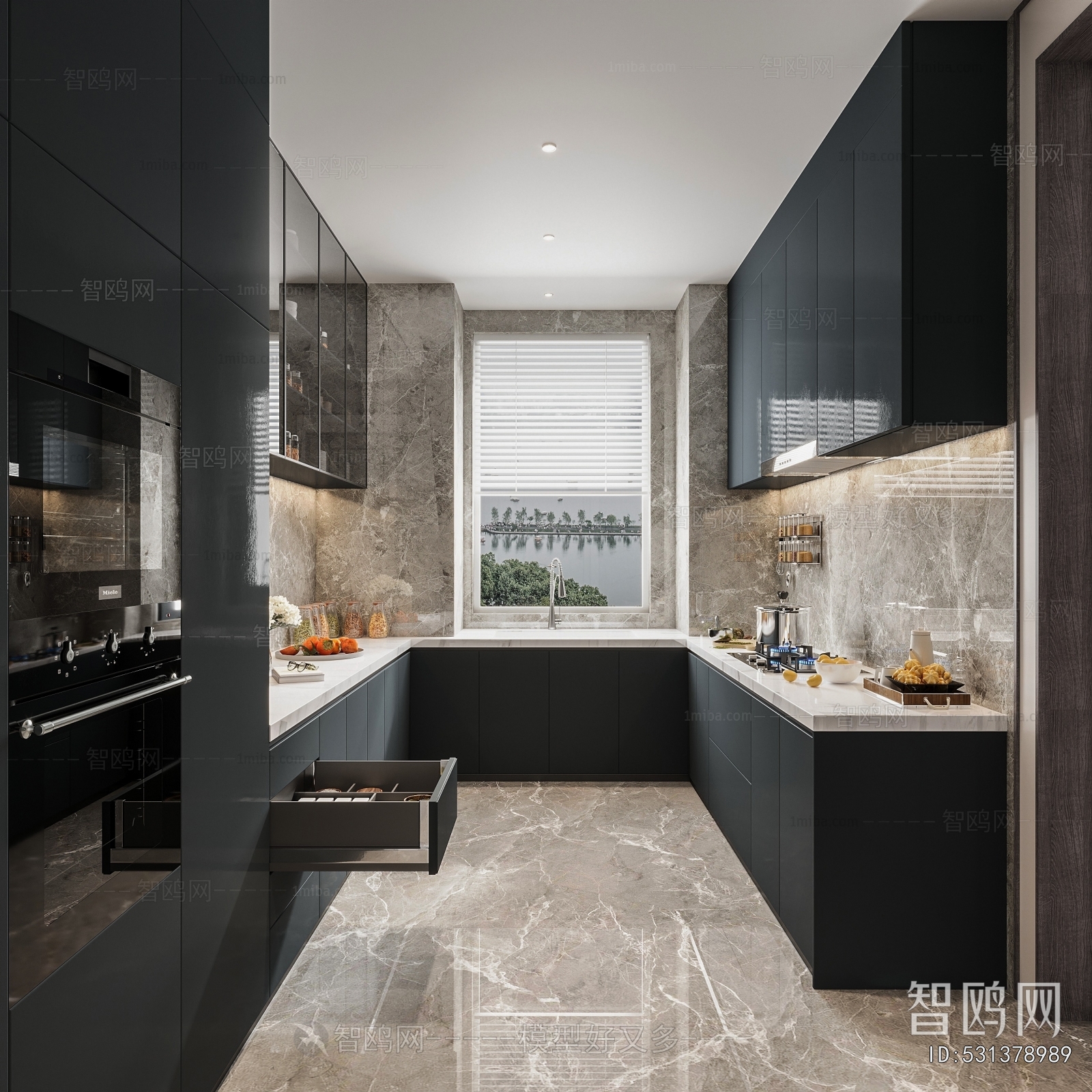 Modern The Kitchen