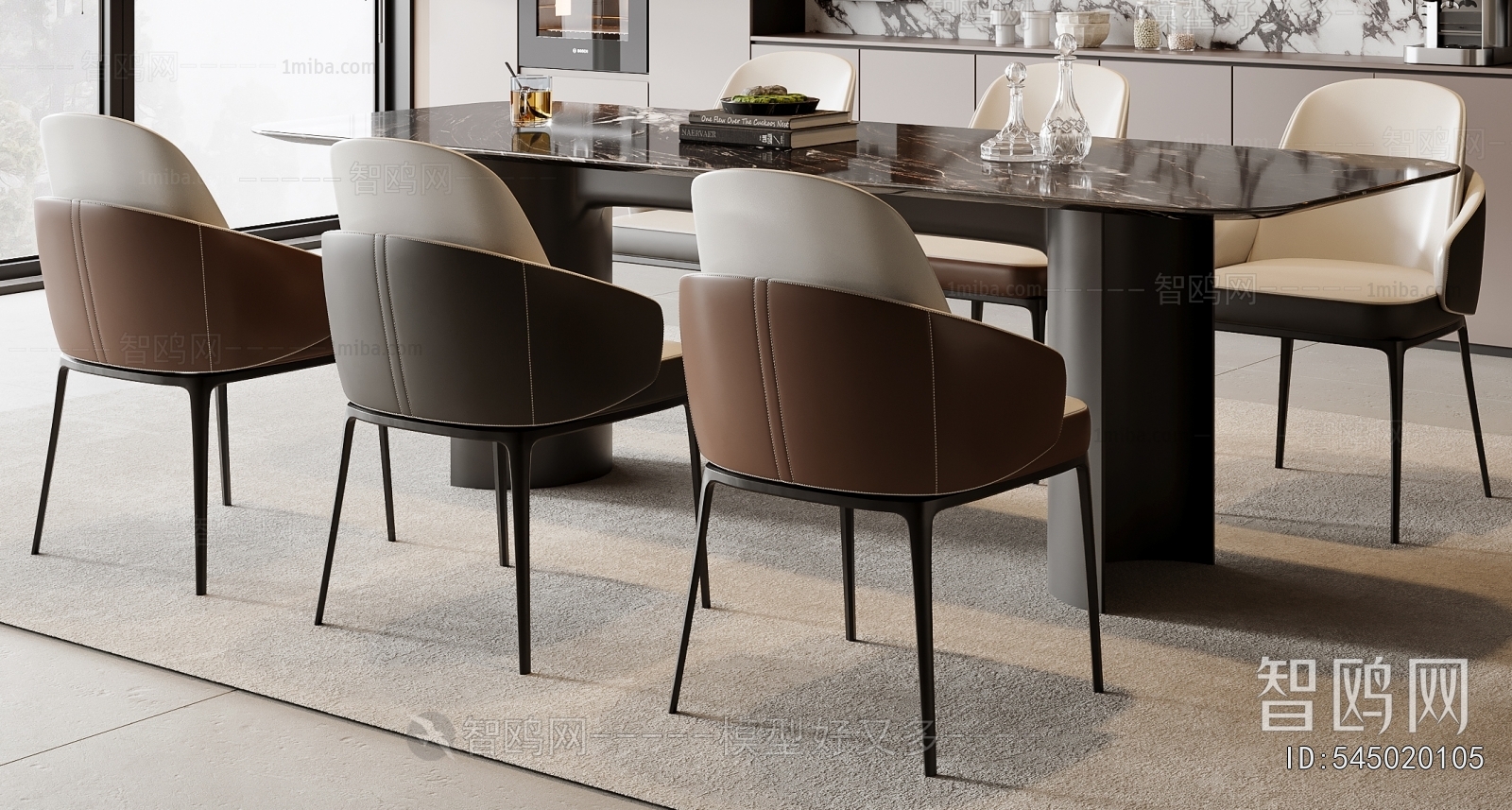 Modern Dining Table And Chairs