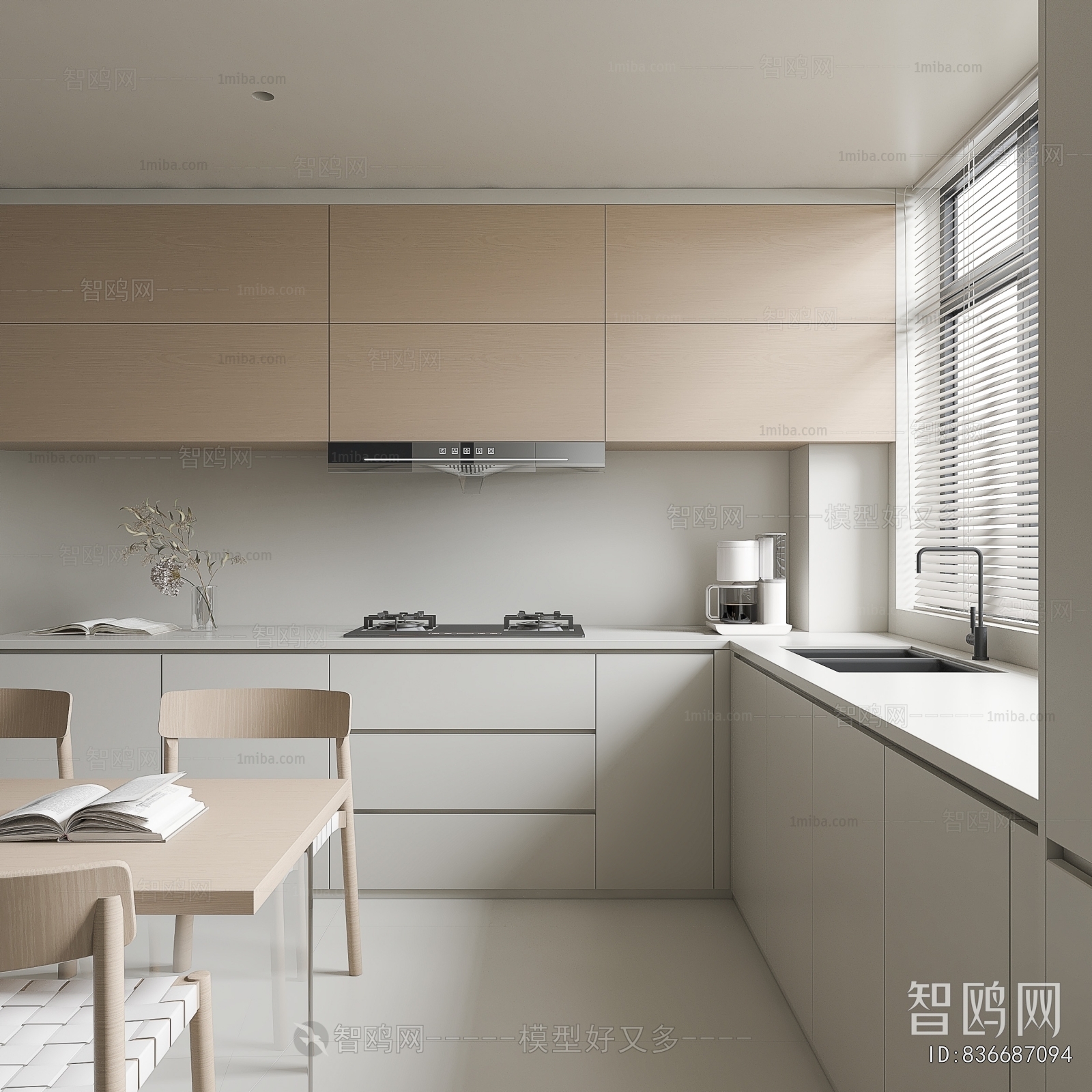 Modern The Kitchen