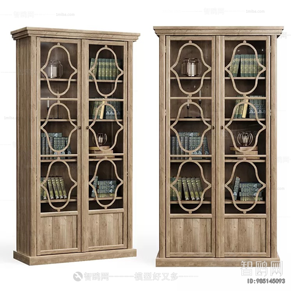 Simple European Style Decorative Cabinet