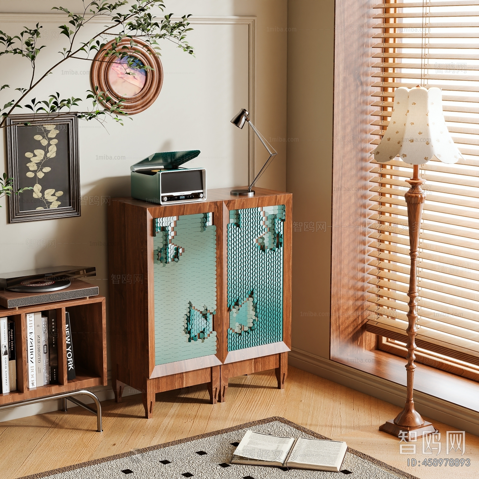 American Style Decorative Cabinet