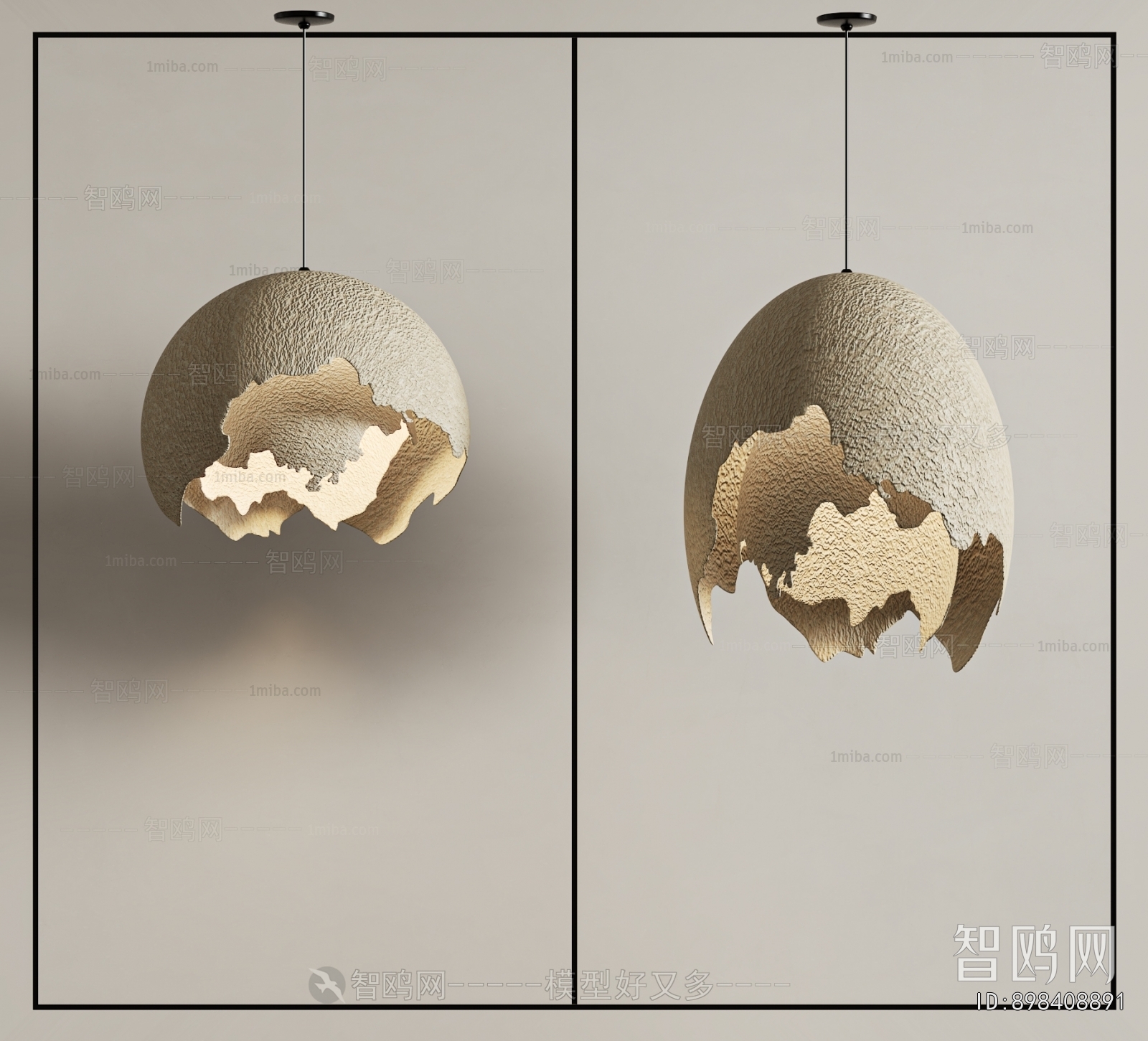 Wabi-sabi Style Droplight