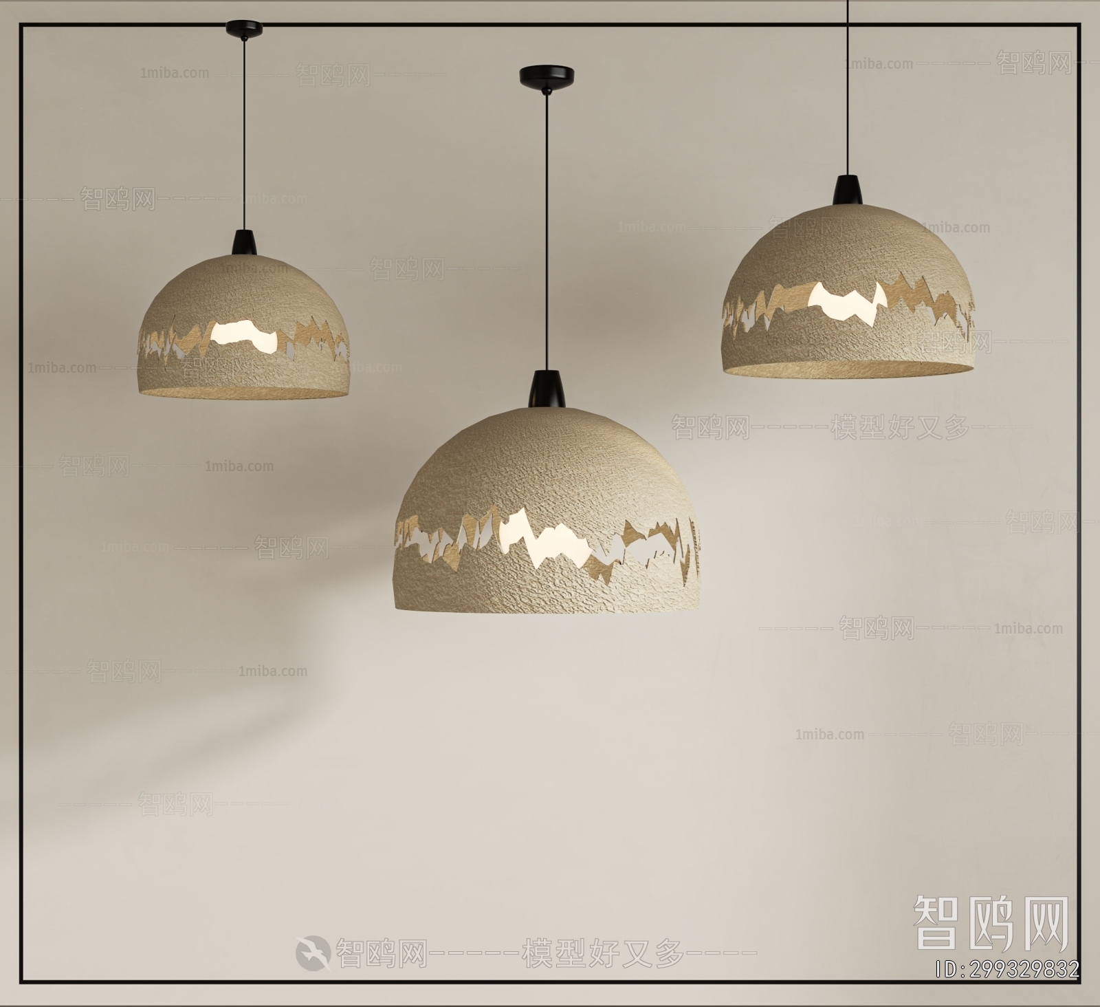 Wabi-sabi Style Droplight