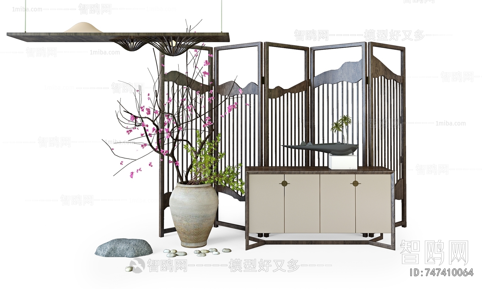 New Chinese Style Side Cabinet/Entrance Cabinet