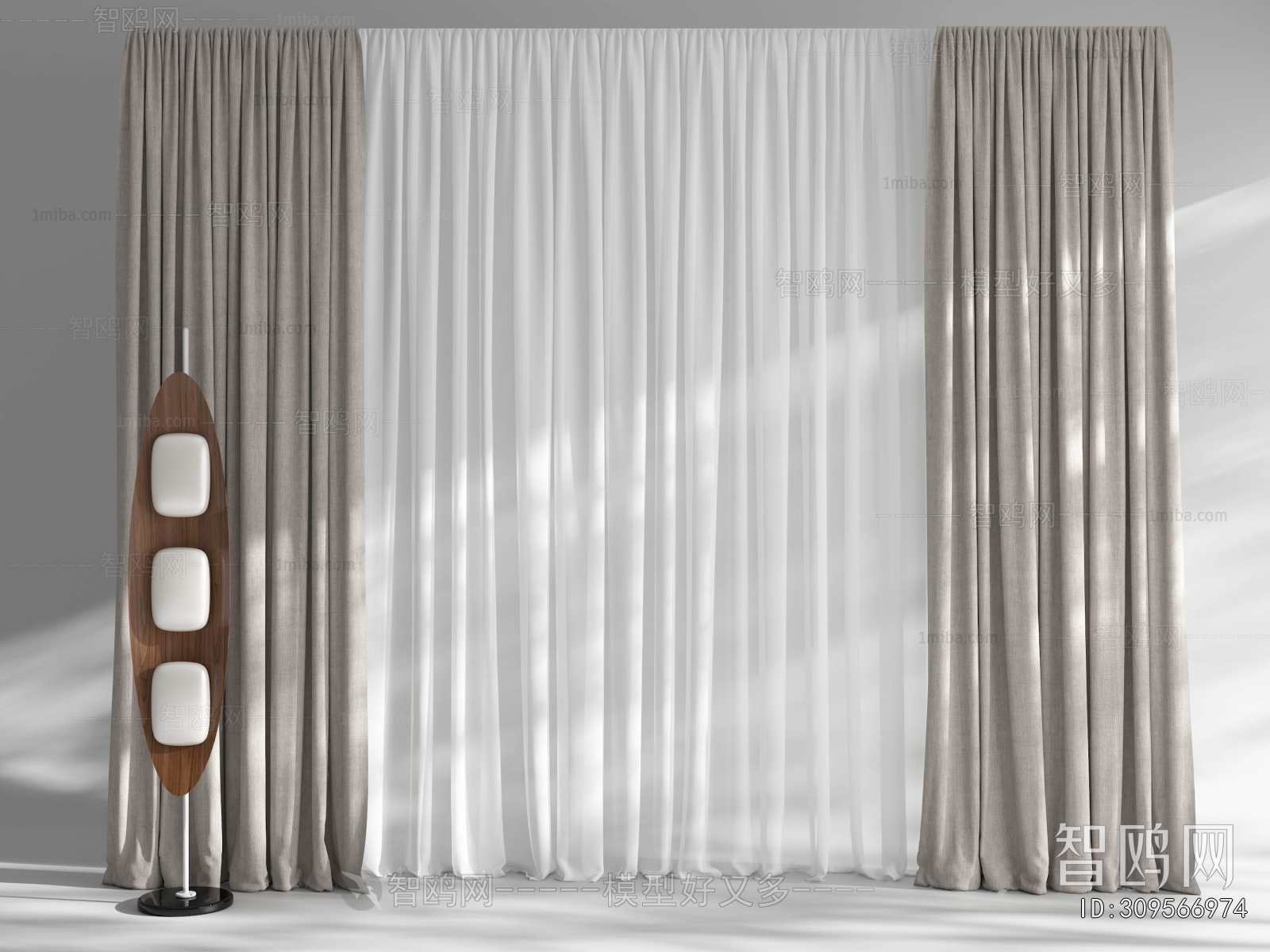 Modern The Curtain