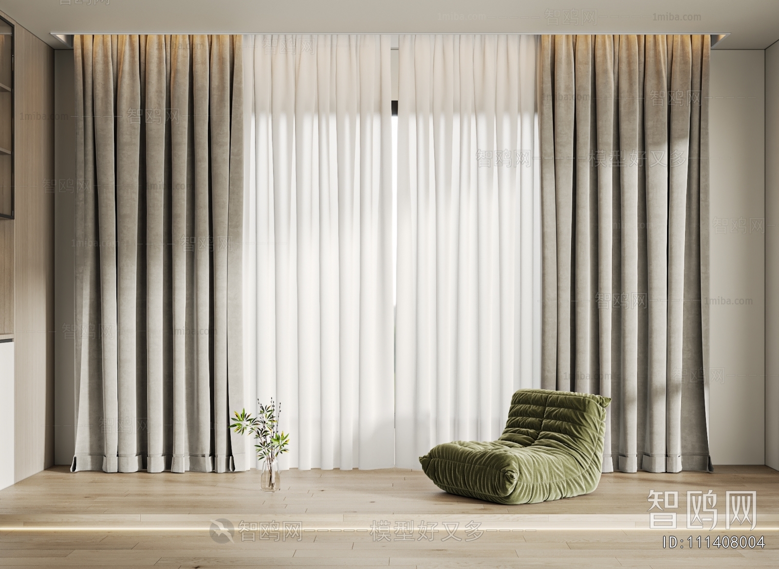 Modern The Curtain