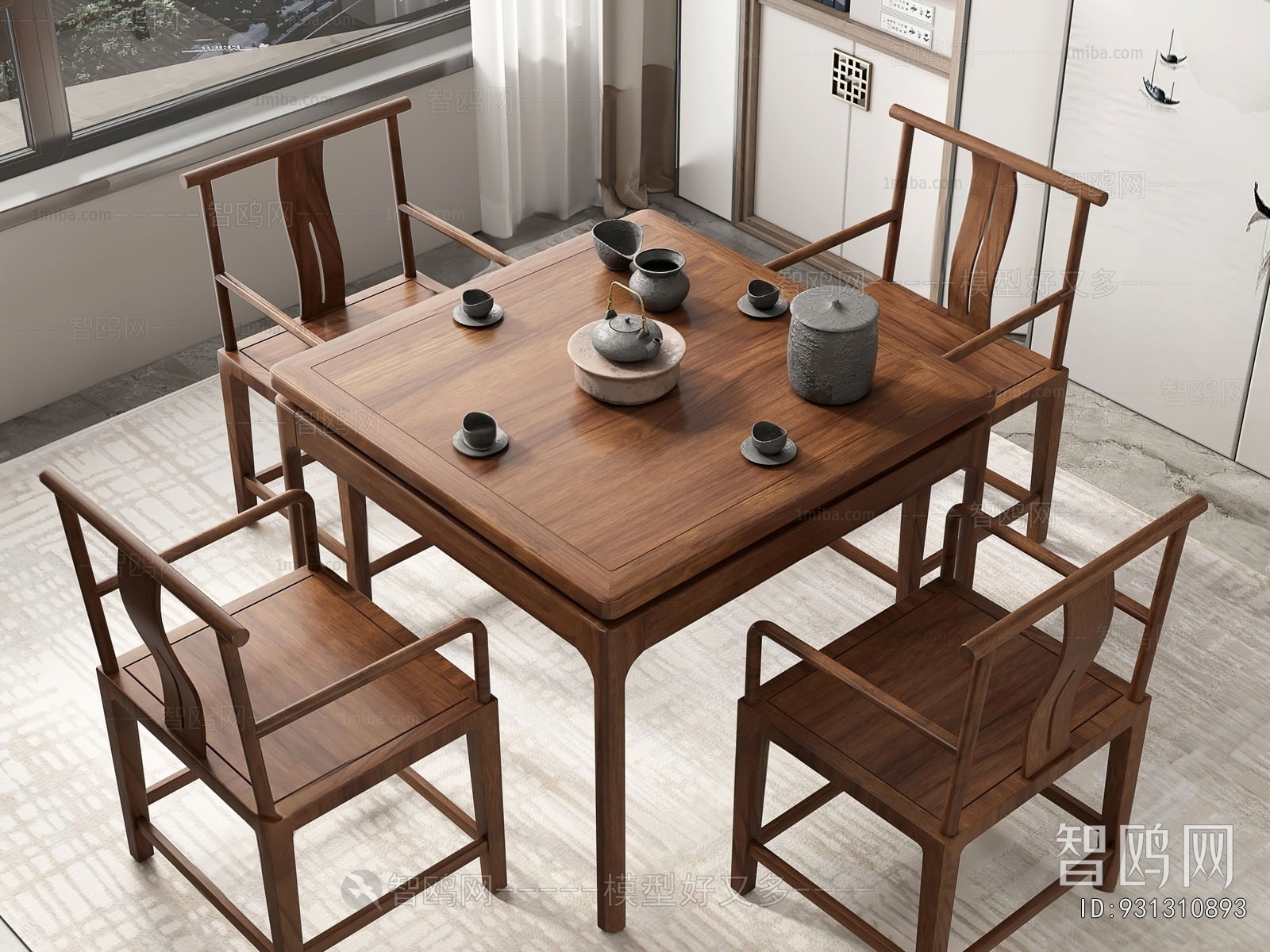 New Chinese Style Tea Tables And Chairs