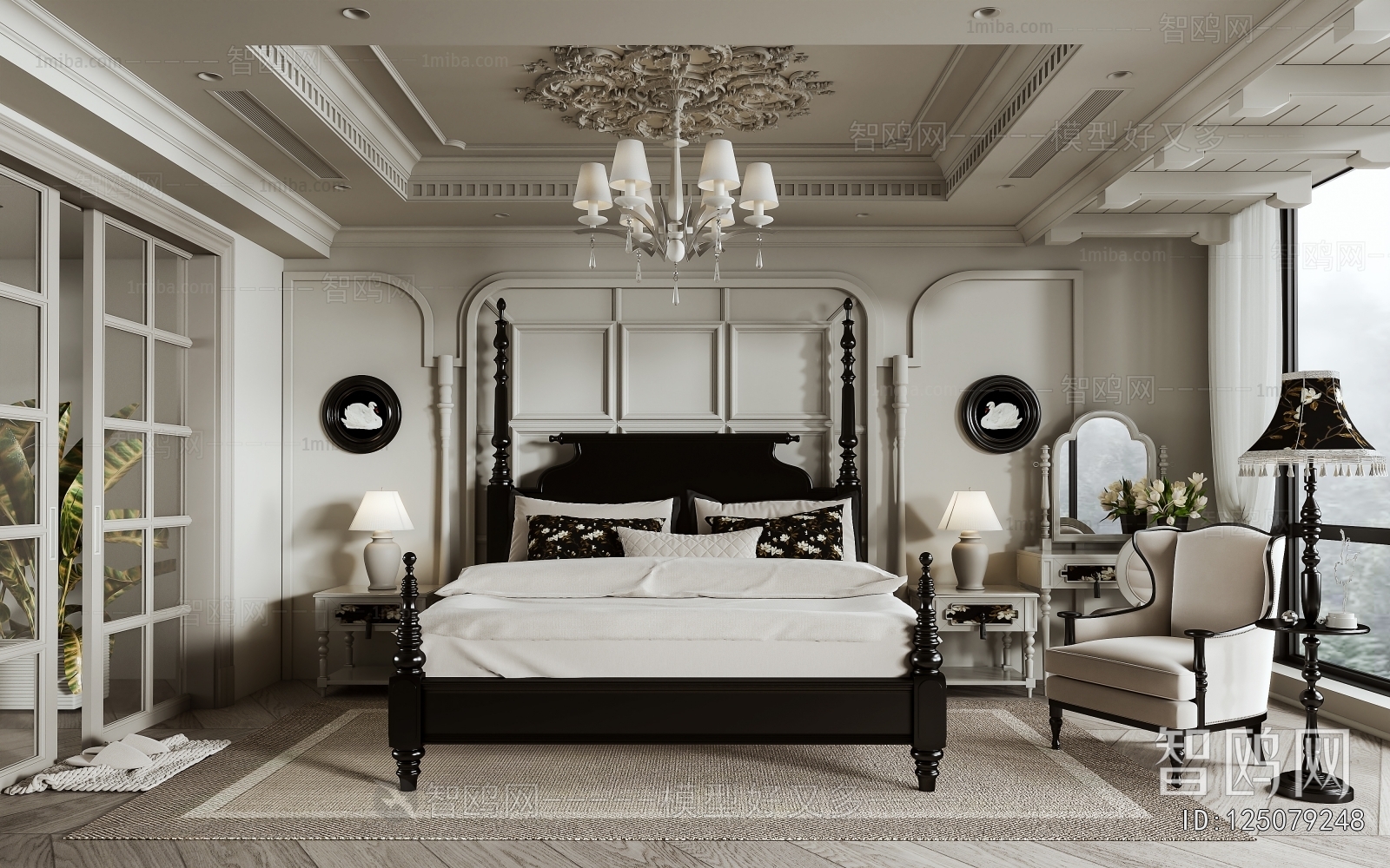 French Style Bedroom