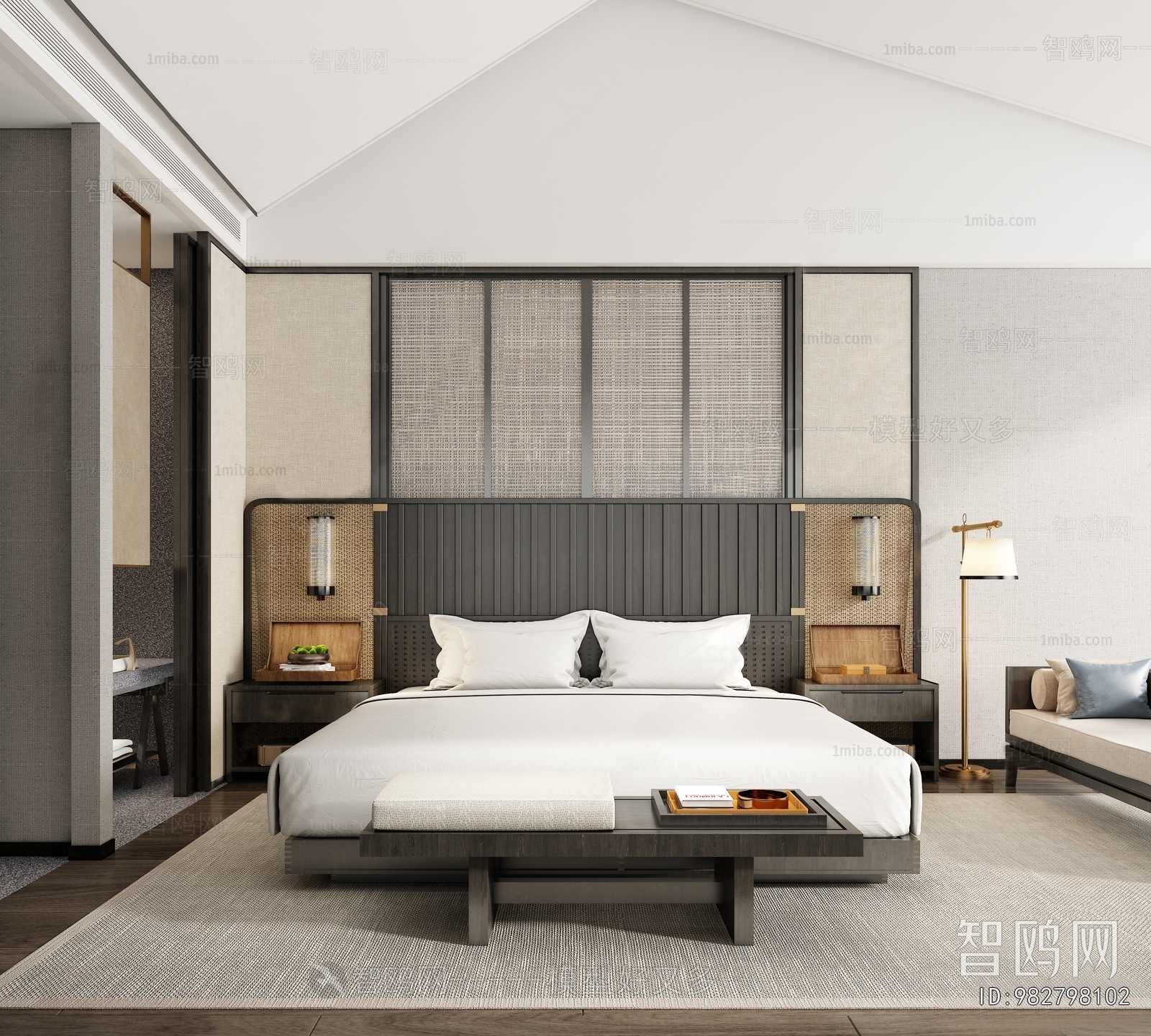 Modern Guest Room