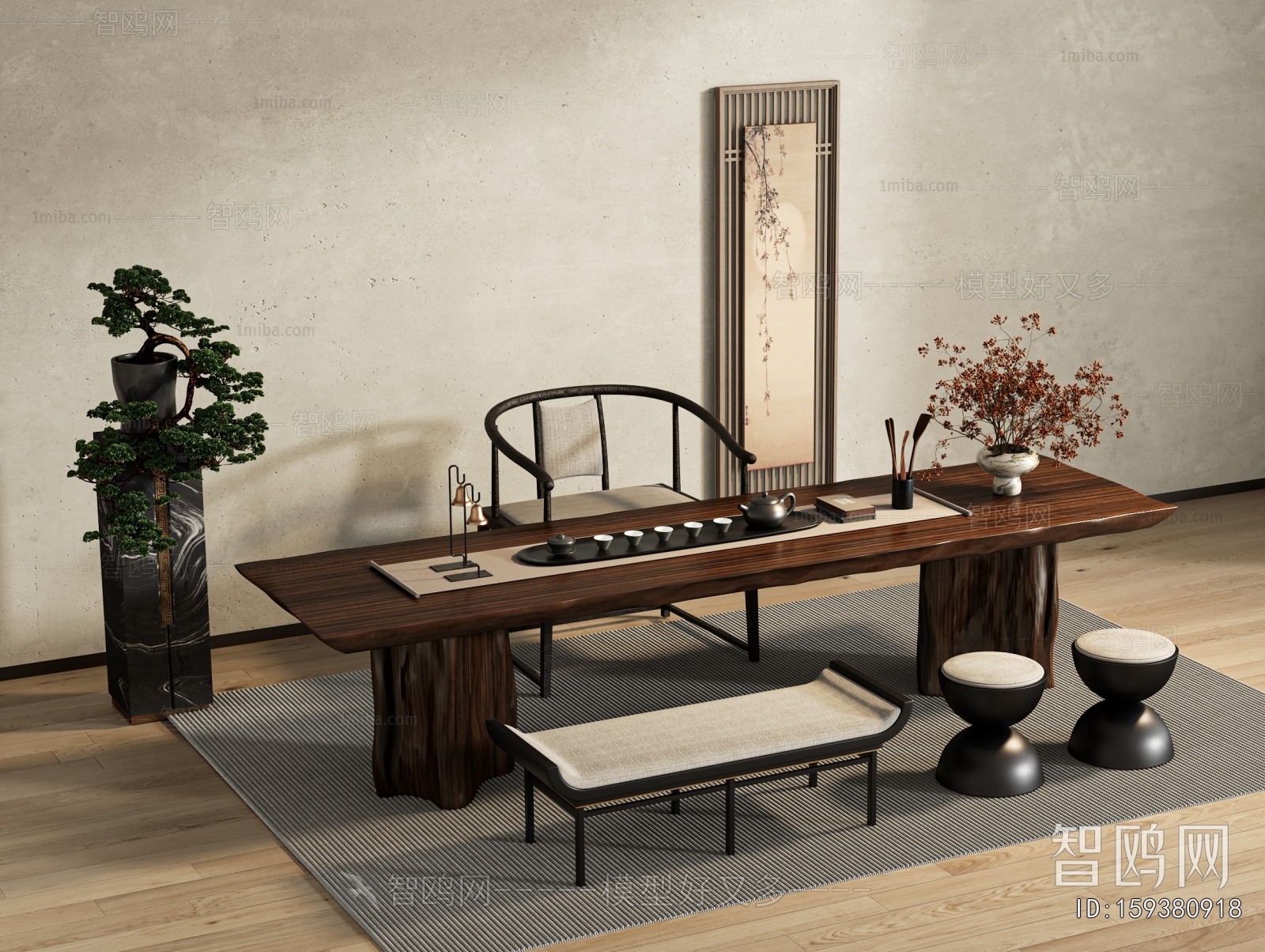 New Chinese Style Tea Tables And Chairs