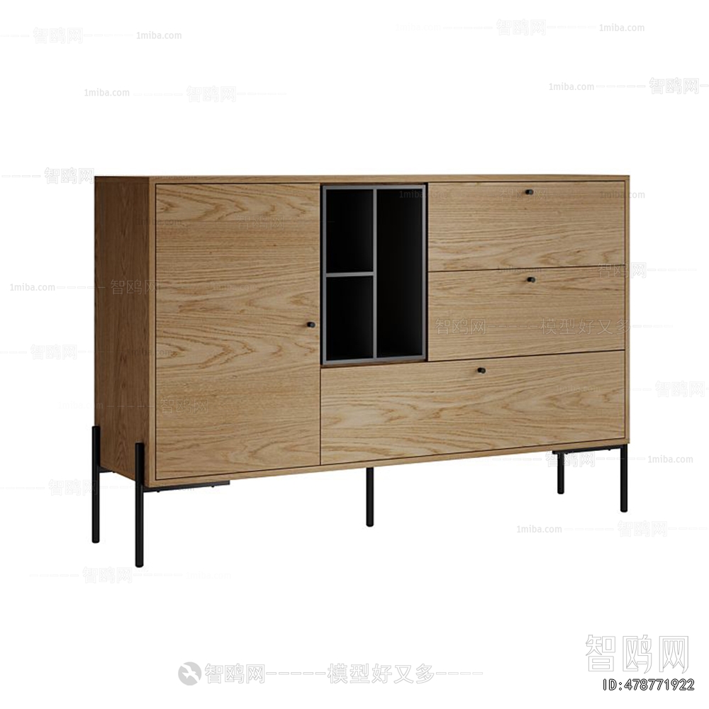 Nordic Style Decorative Cabinet