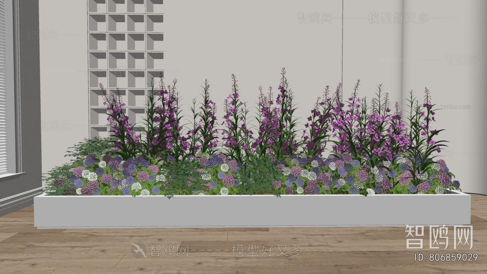 Modern Flower Bed, Flower Bowl, Flower Box