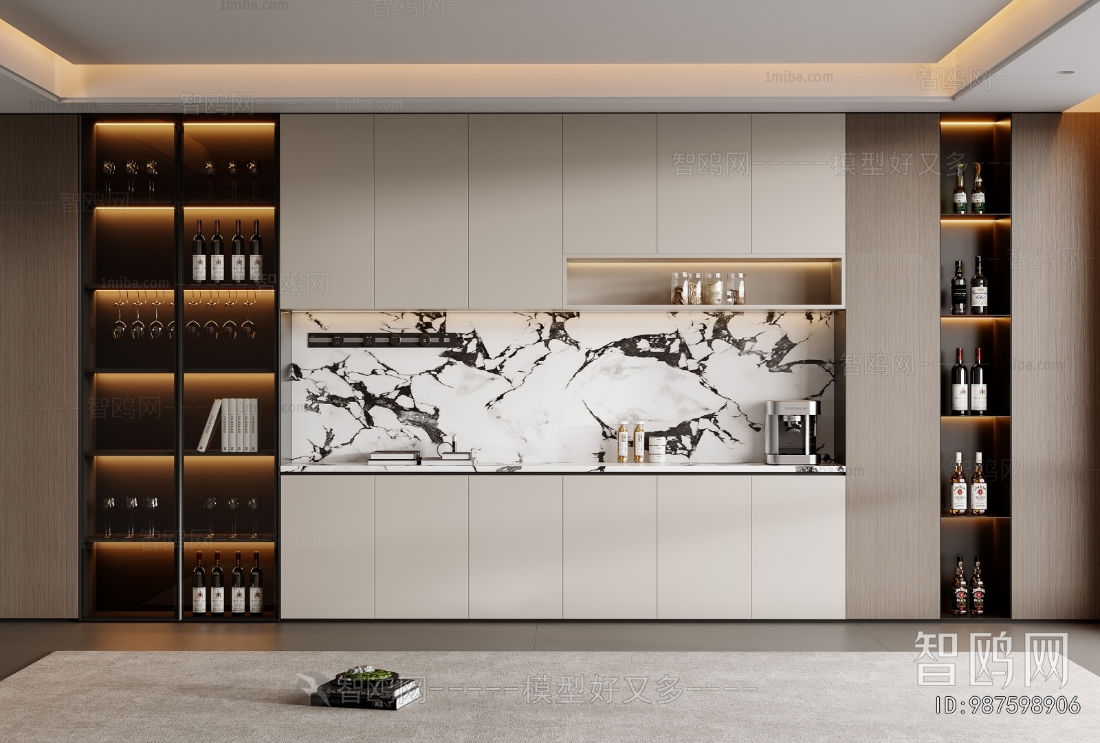 Modern Wine Cabinet