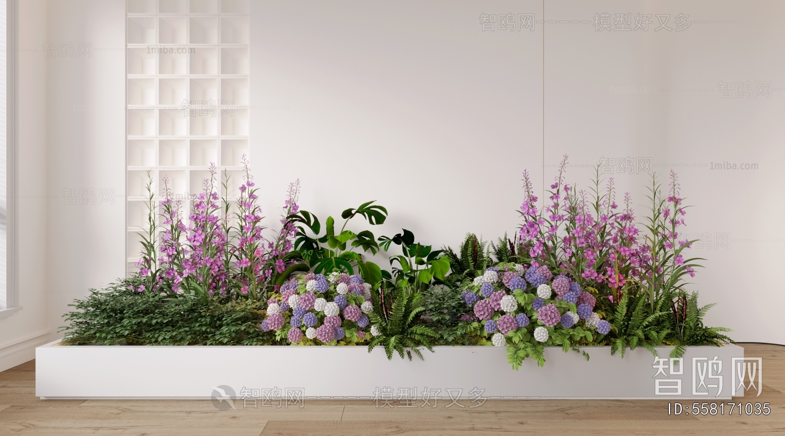 Modern Flower Bed, Flower Bowl, Flower Box