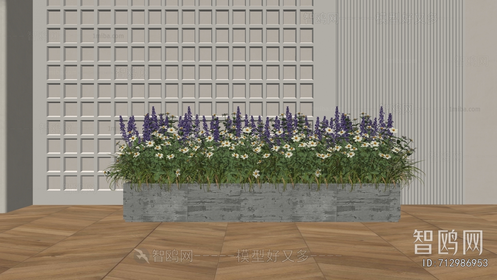 Modern Flower Bed, Flower Bowl, Flower Box