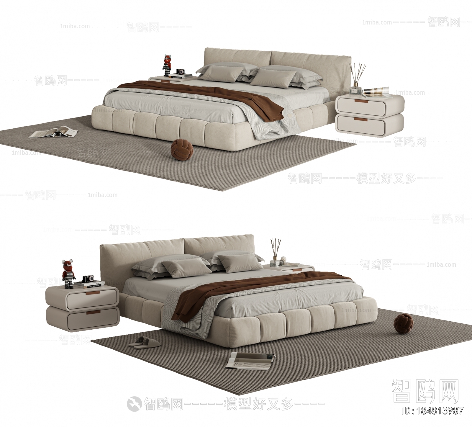 Modern Double Bed