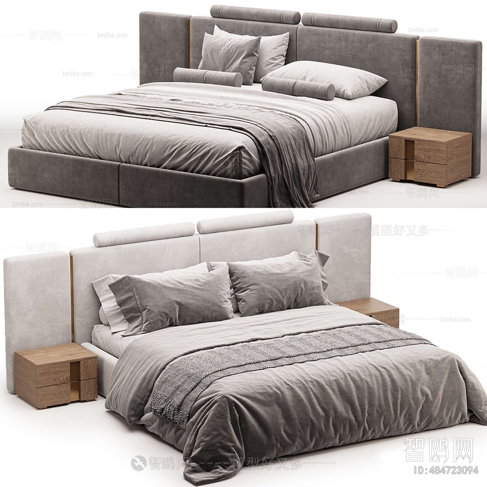 Modern Double Bed