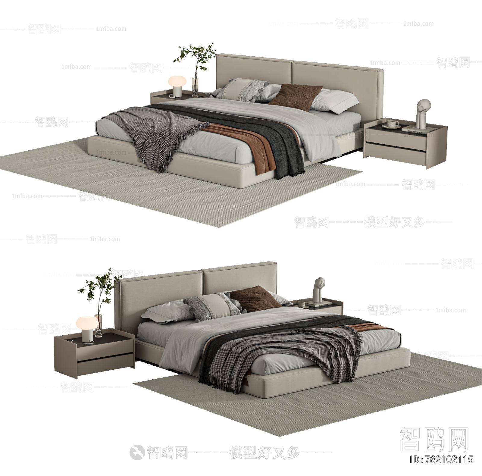 Modern Double Bed