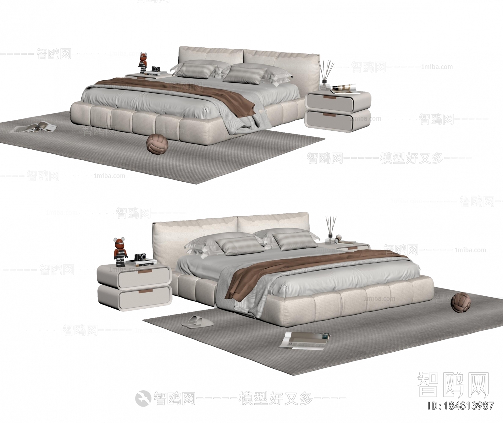 Modern Double Bed