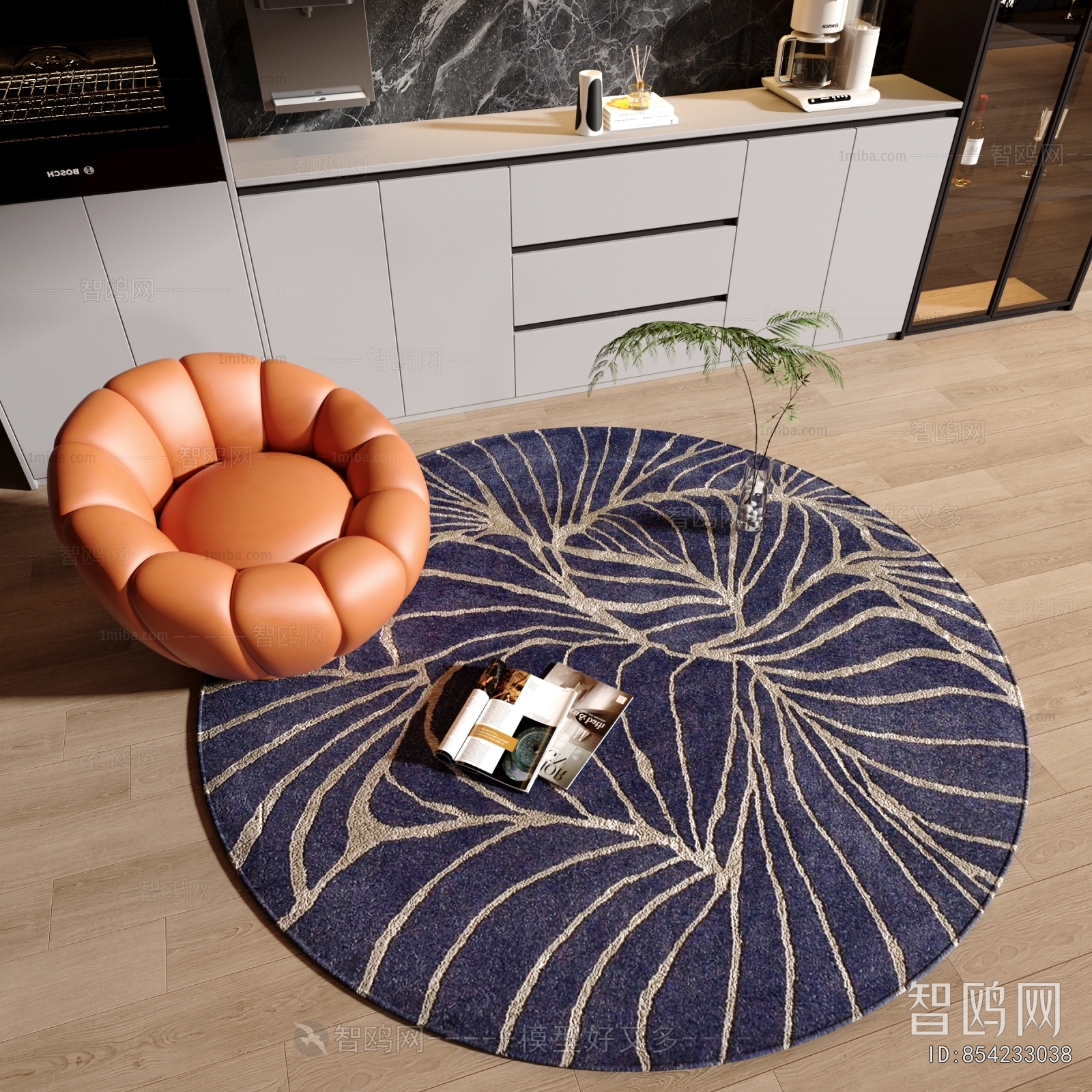 Modern Circular Carpet