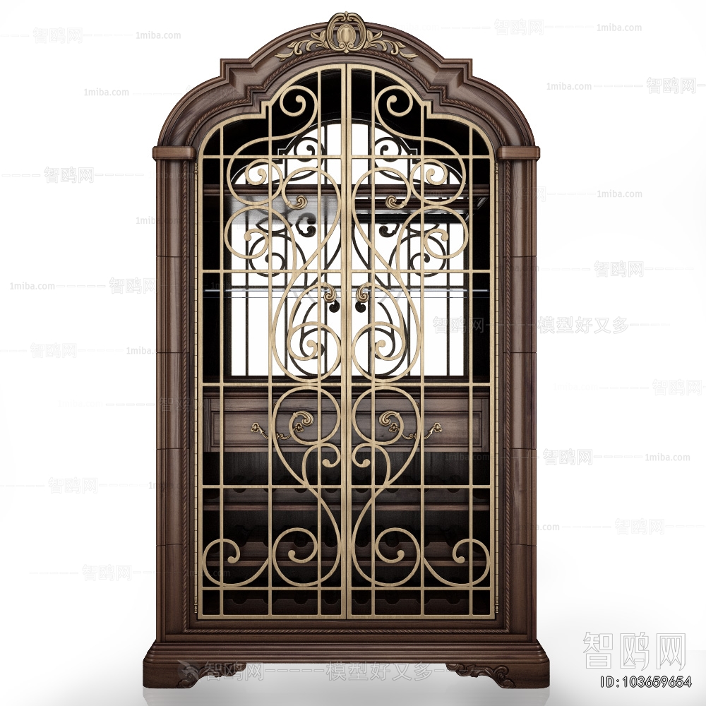 European Style Decorative Cabinet