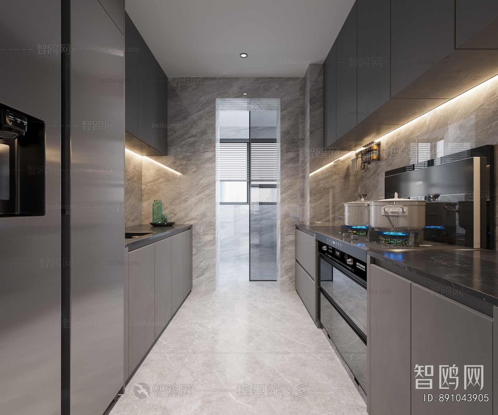 Modern The Kitchen