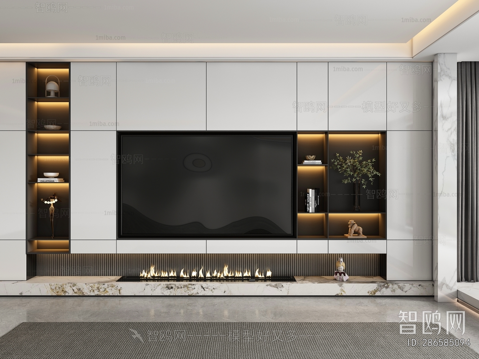 Modern TV Wall