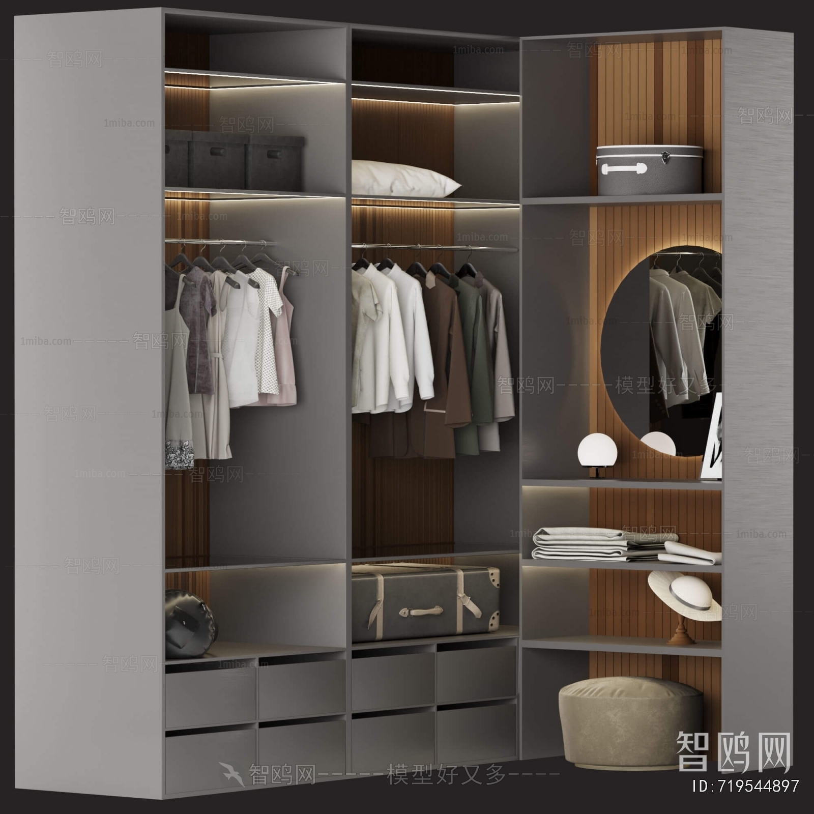 Modern The Wardrobe