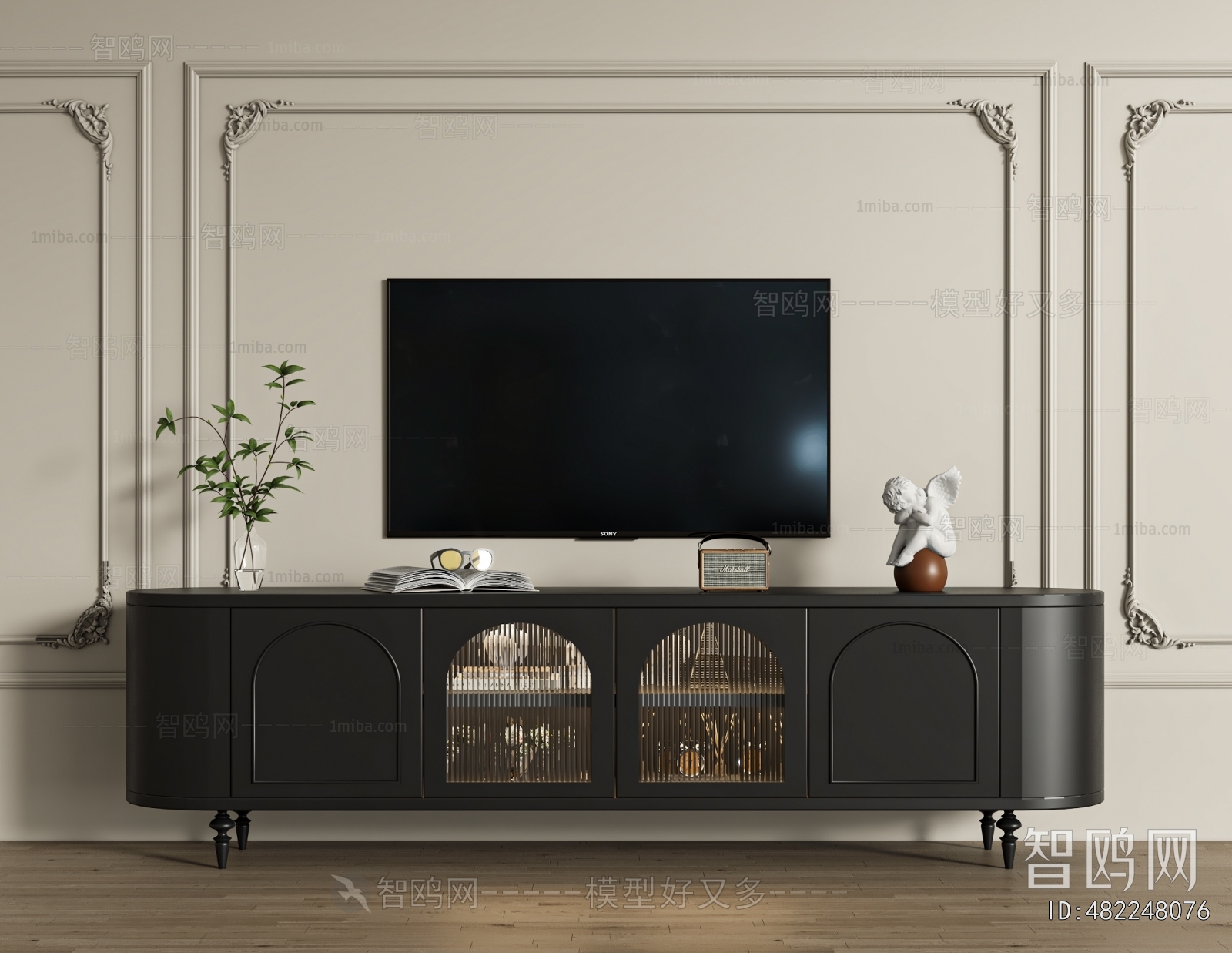 French Style TV Cabinet