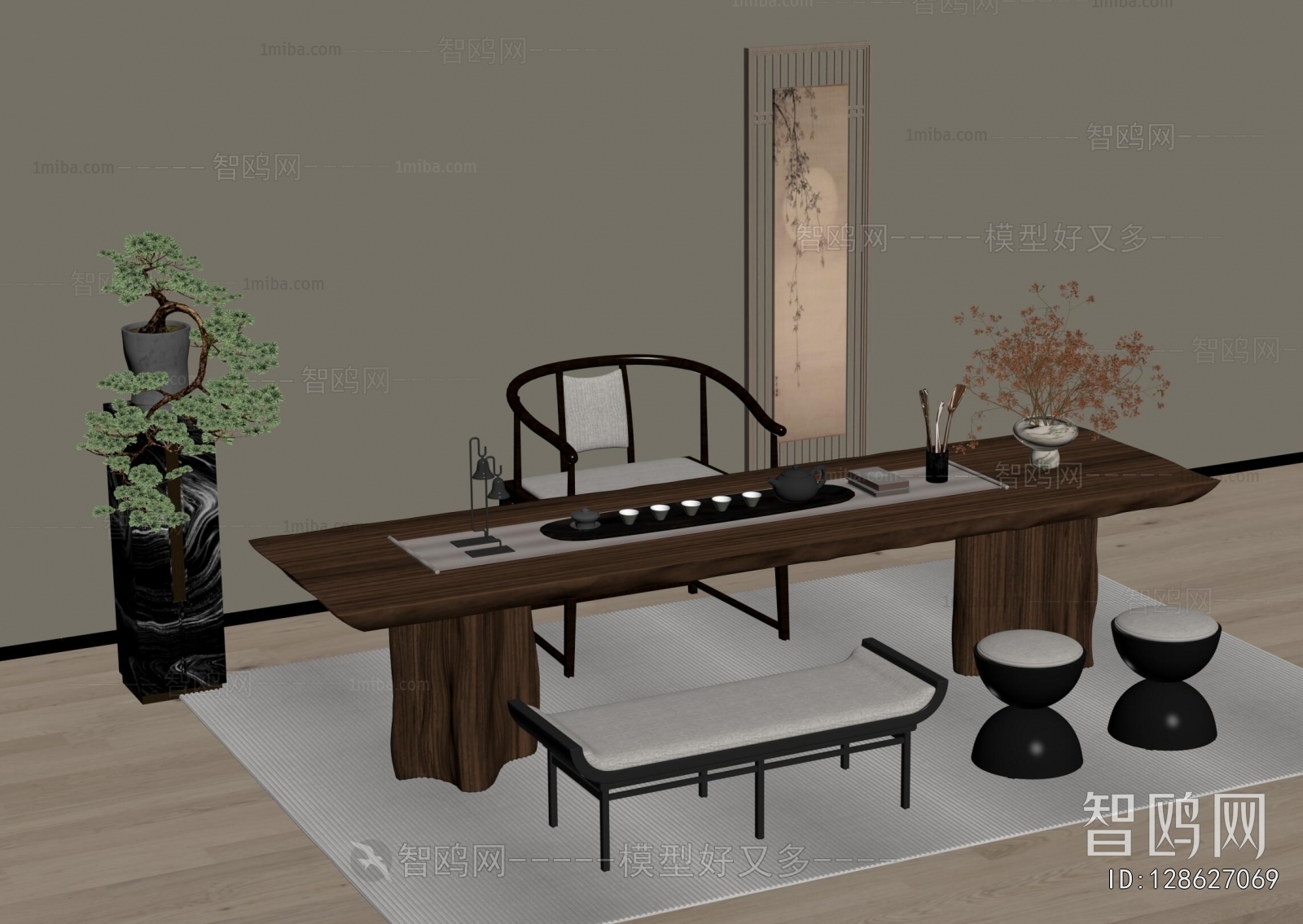 New Chinese Style Tea Tables And Chairs