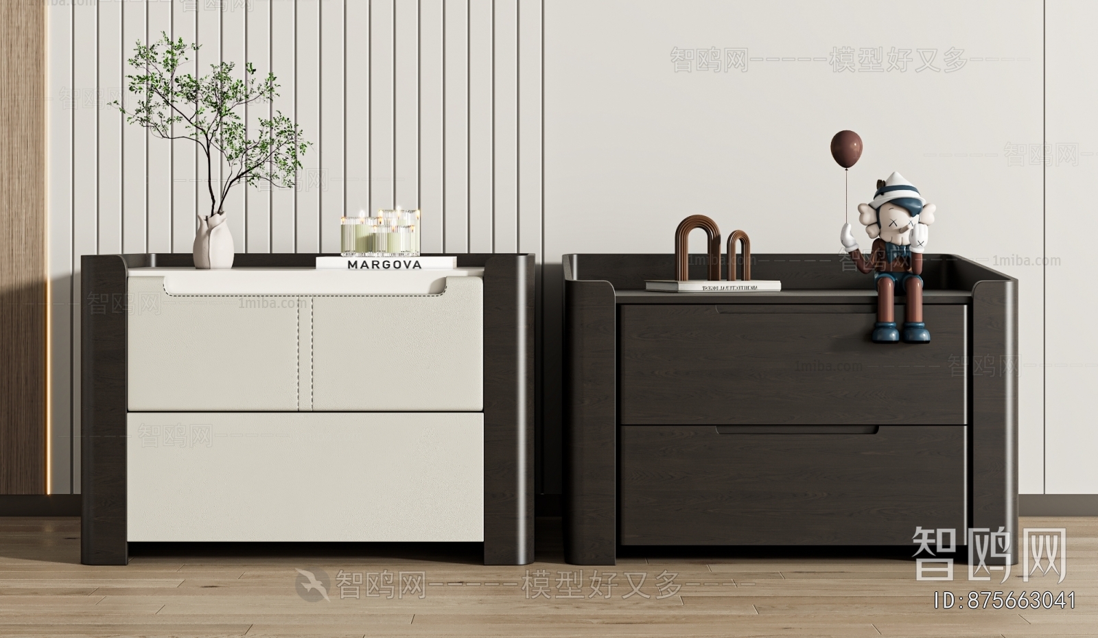 Minotti 米洛提现代床头柜