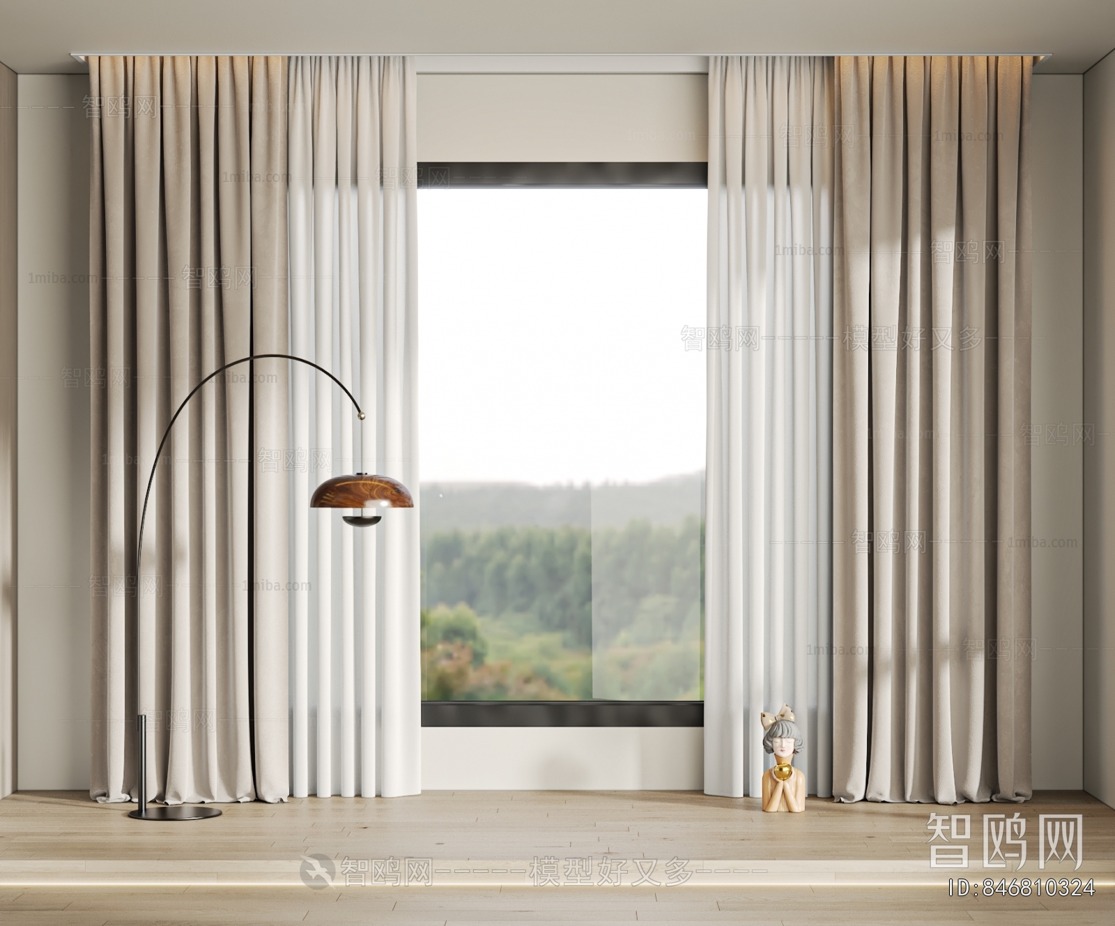 Modern The Curtain