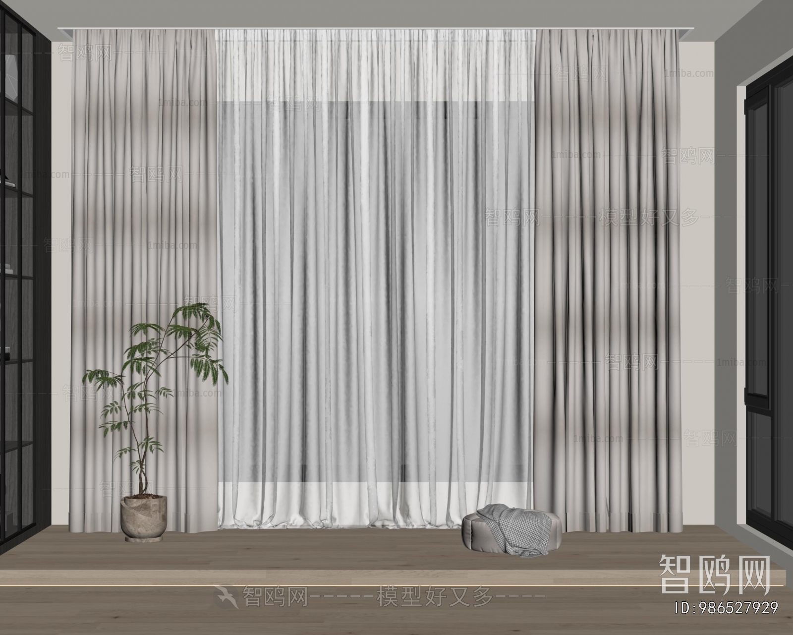 Modern The Curtain