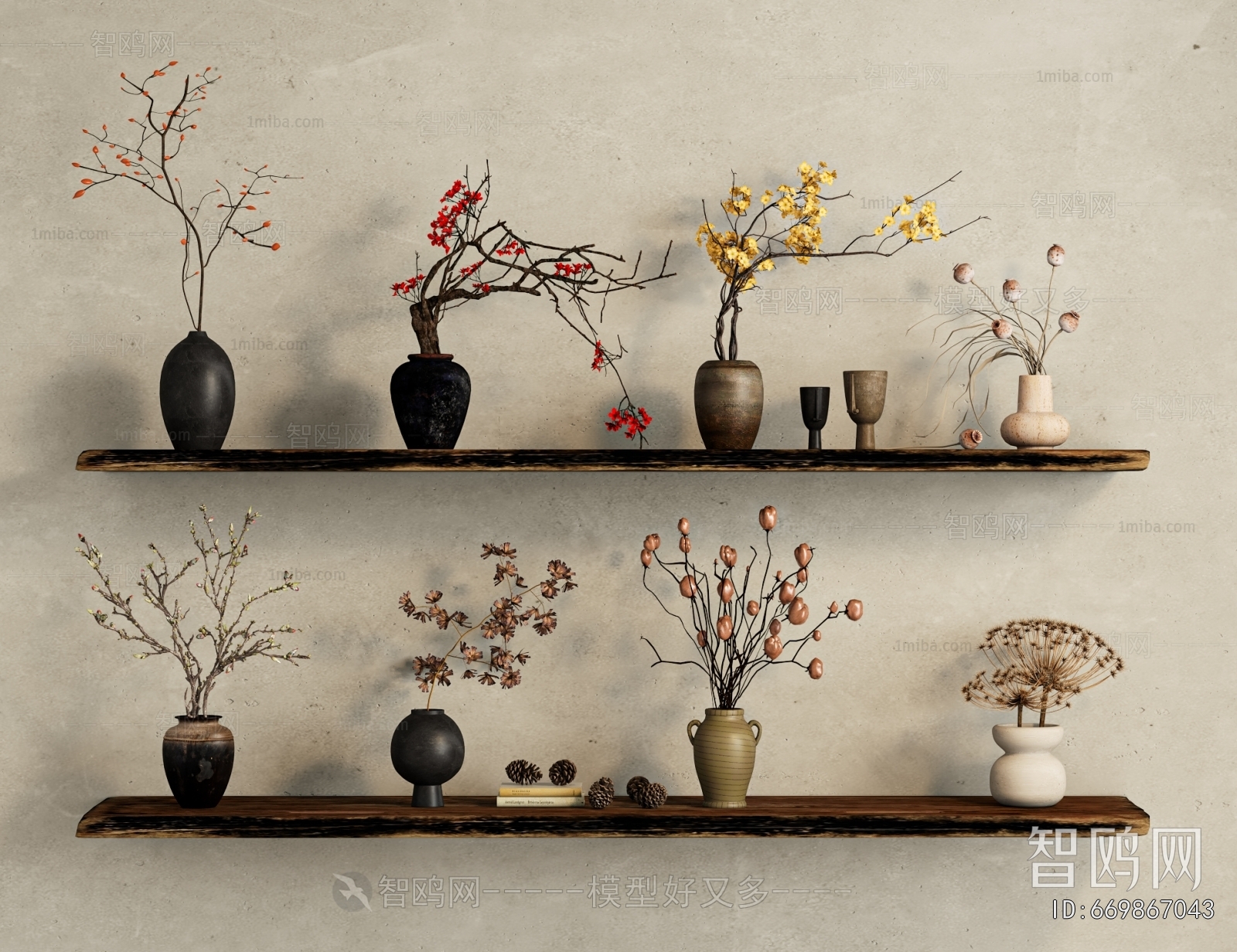 Wabi-sabi Style Flowers