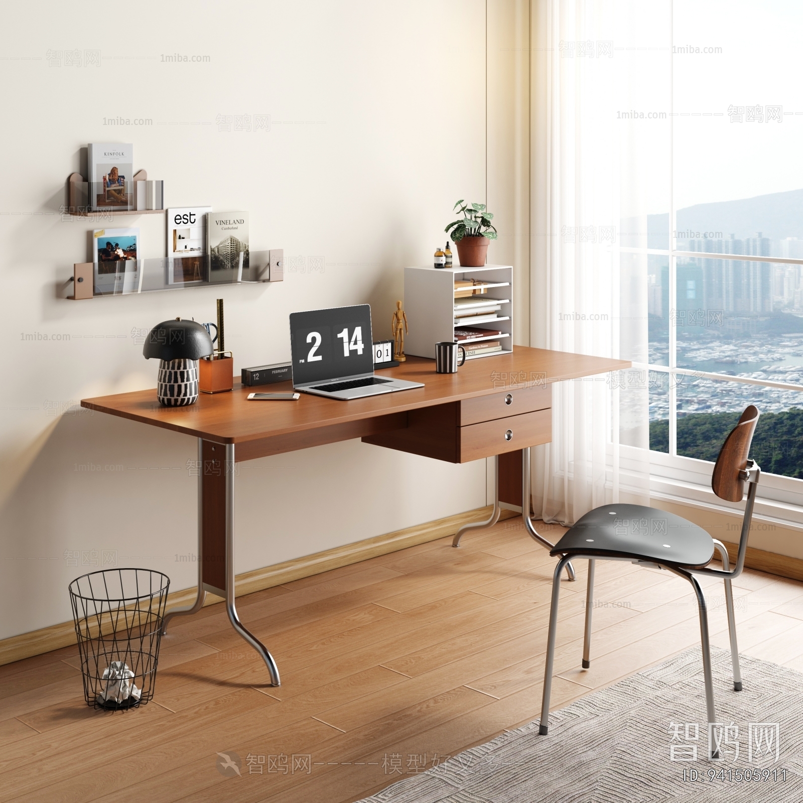 Modern Computer Desk And Chair