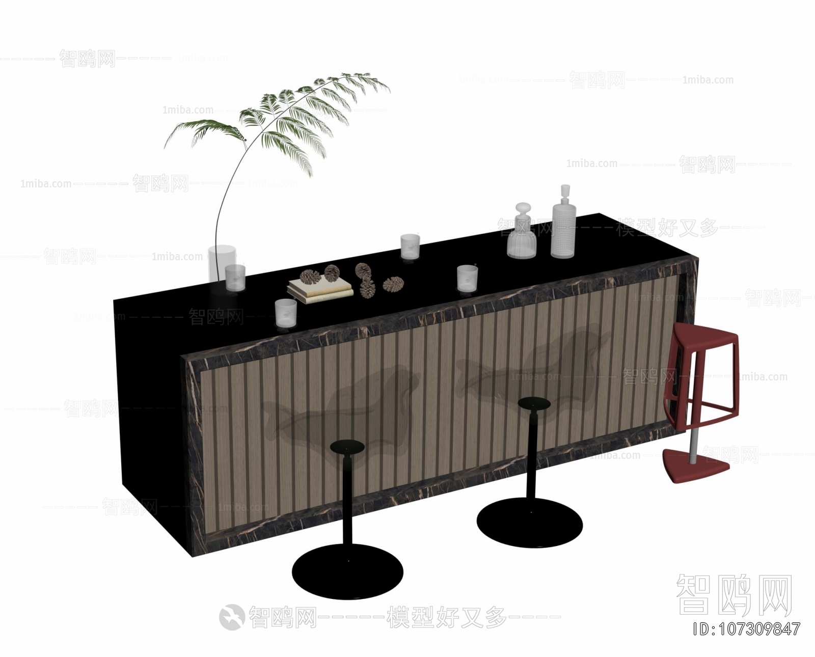 Modern Counter Bar