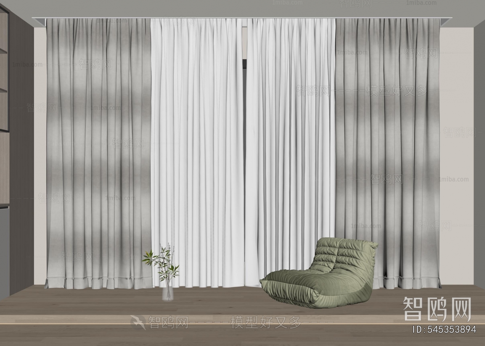 Modern The Curtain