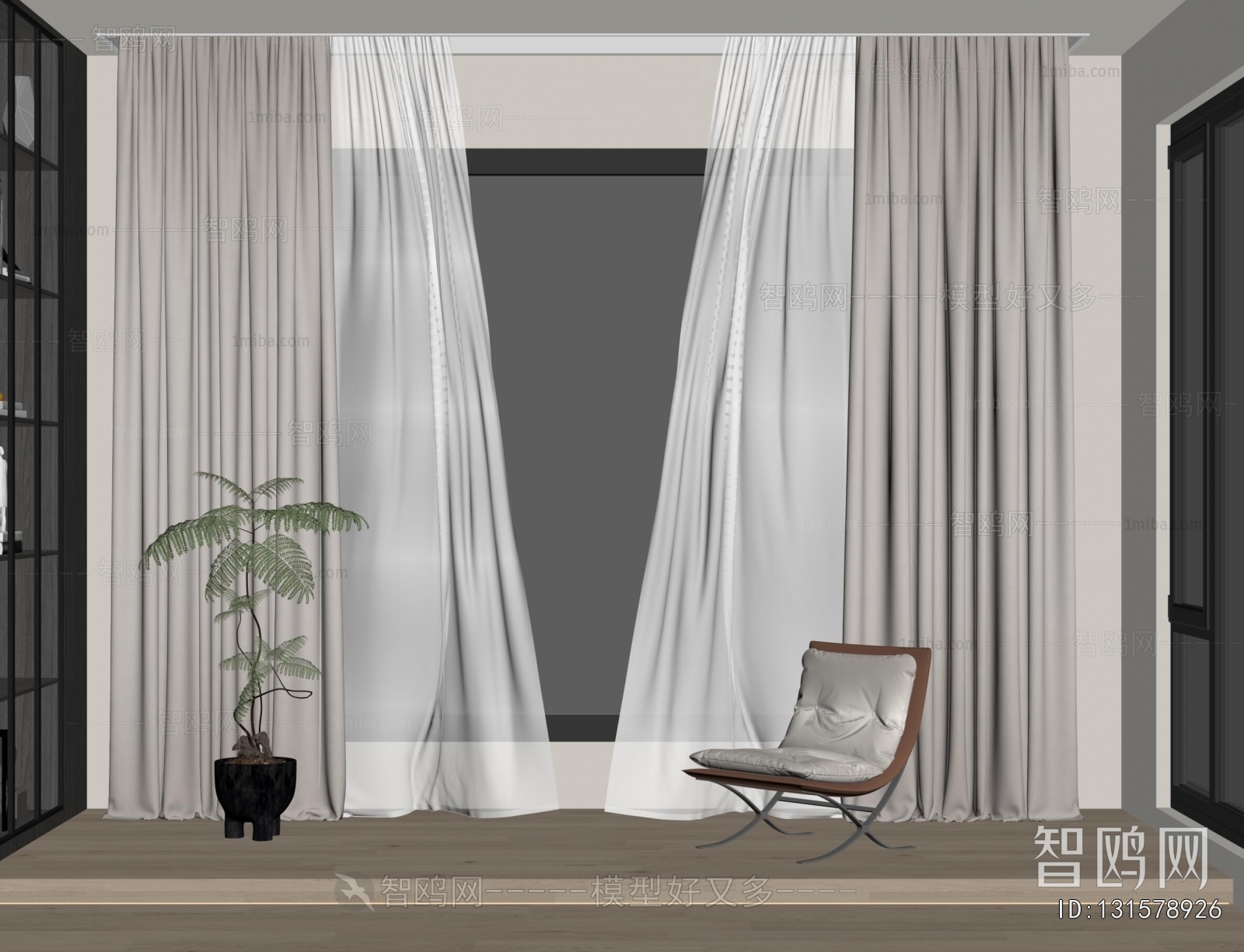 Modern The Curtain