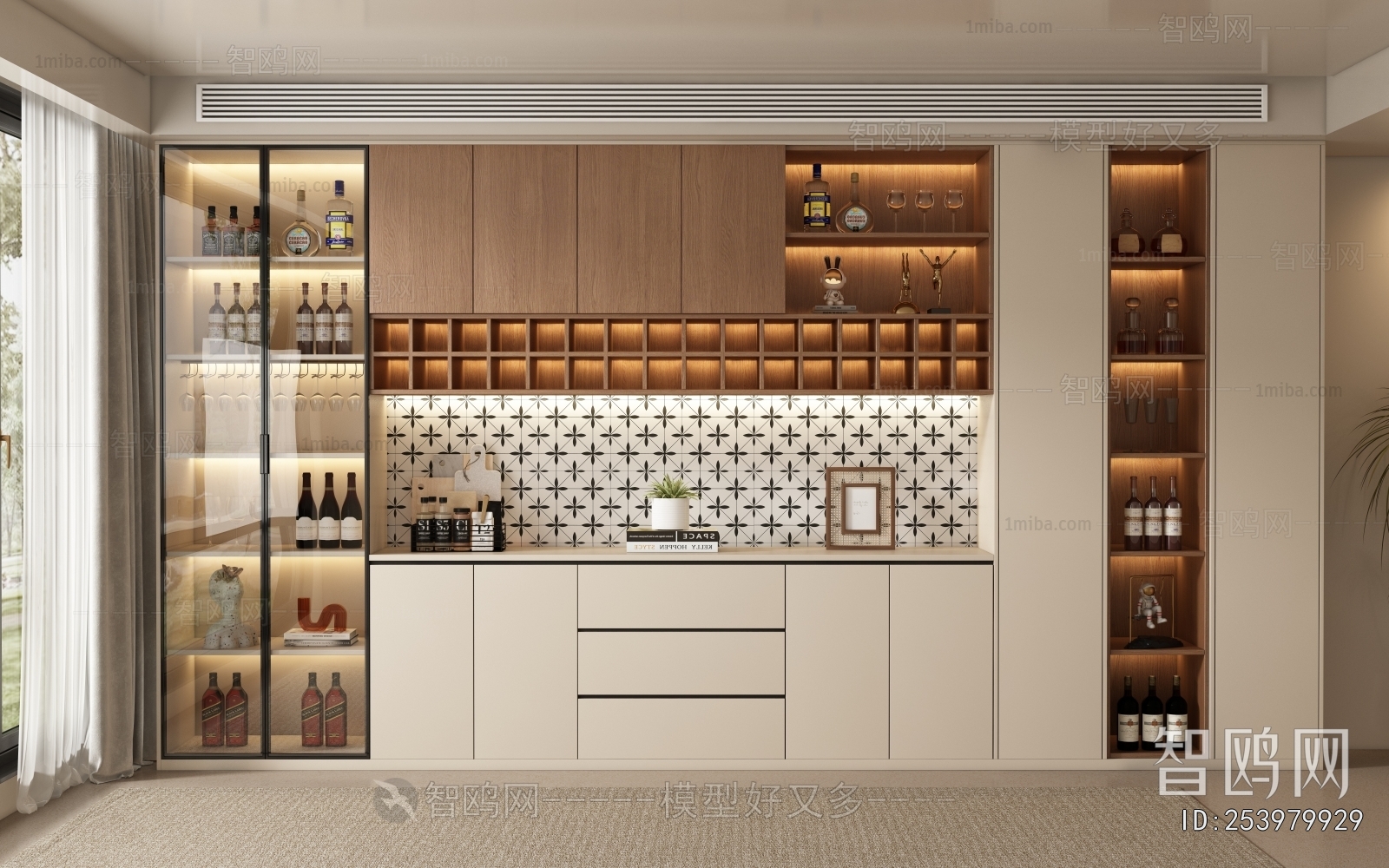 Modern Wine Cabinet