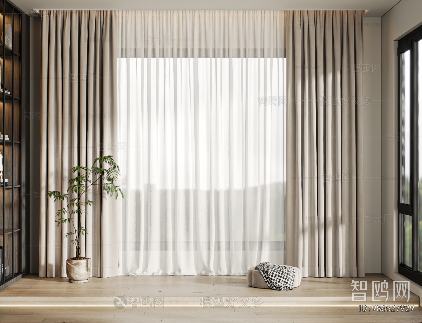 Modern The Curtain