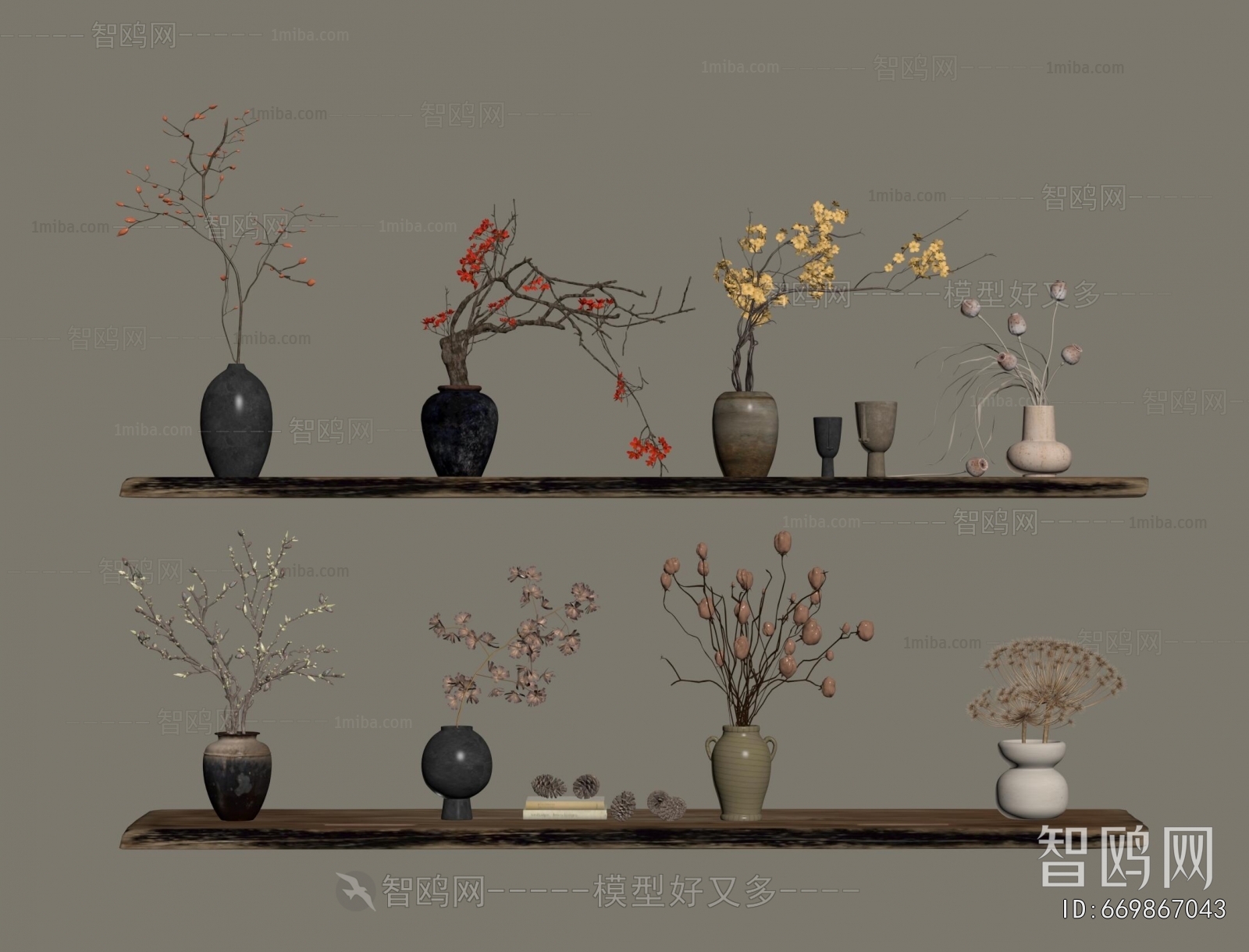 Wabi-sabi Style Flowers