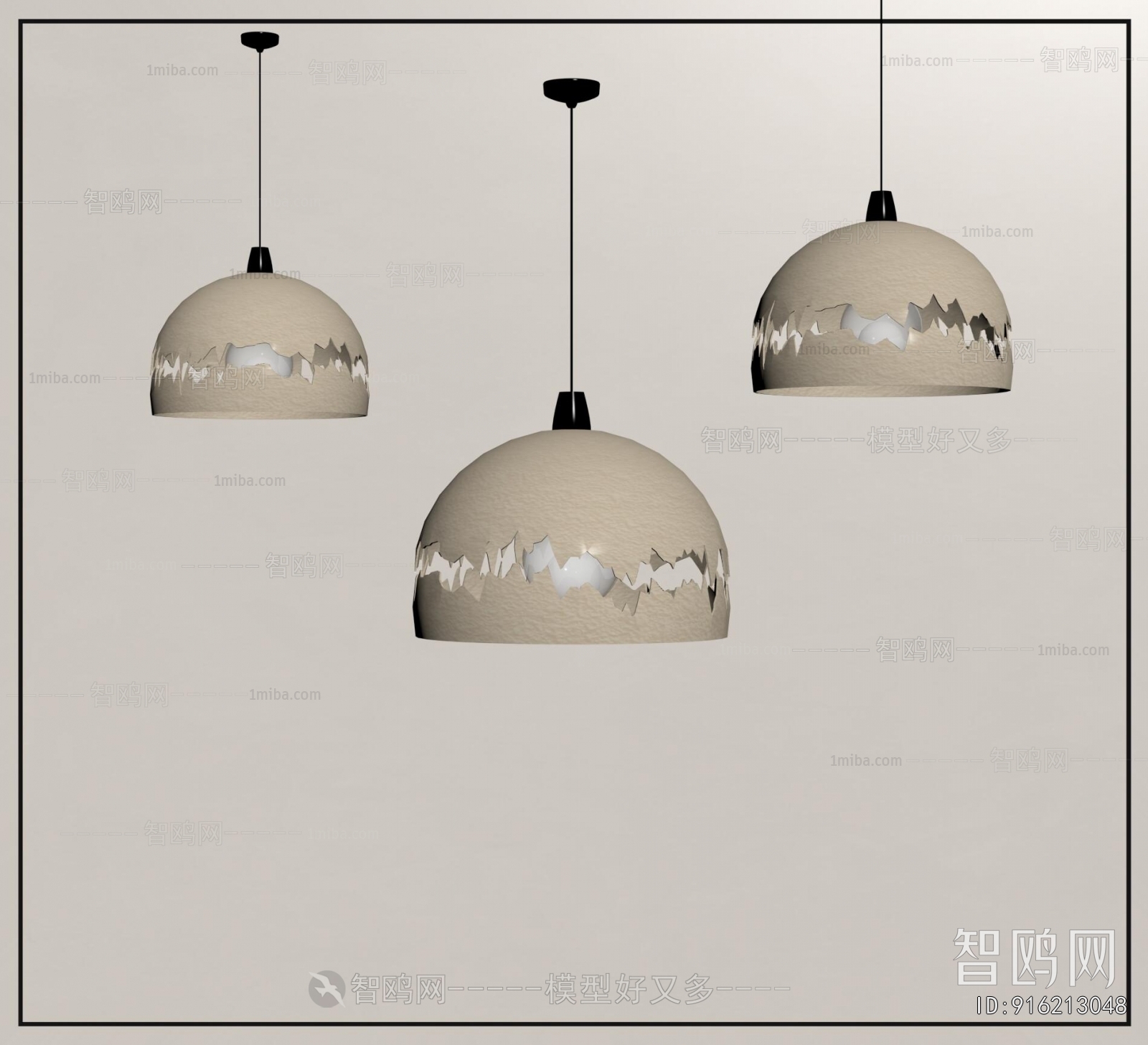 Wabi-sabi Style Droplight