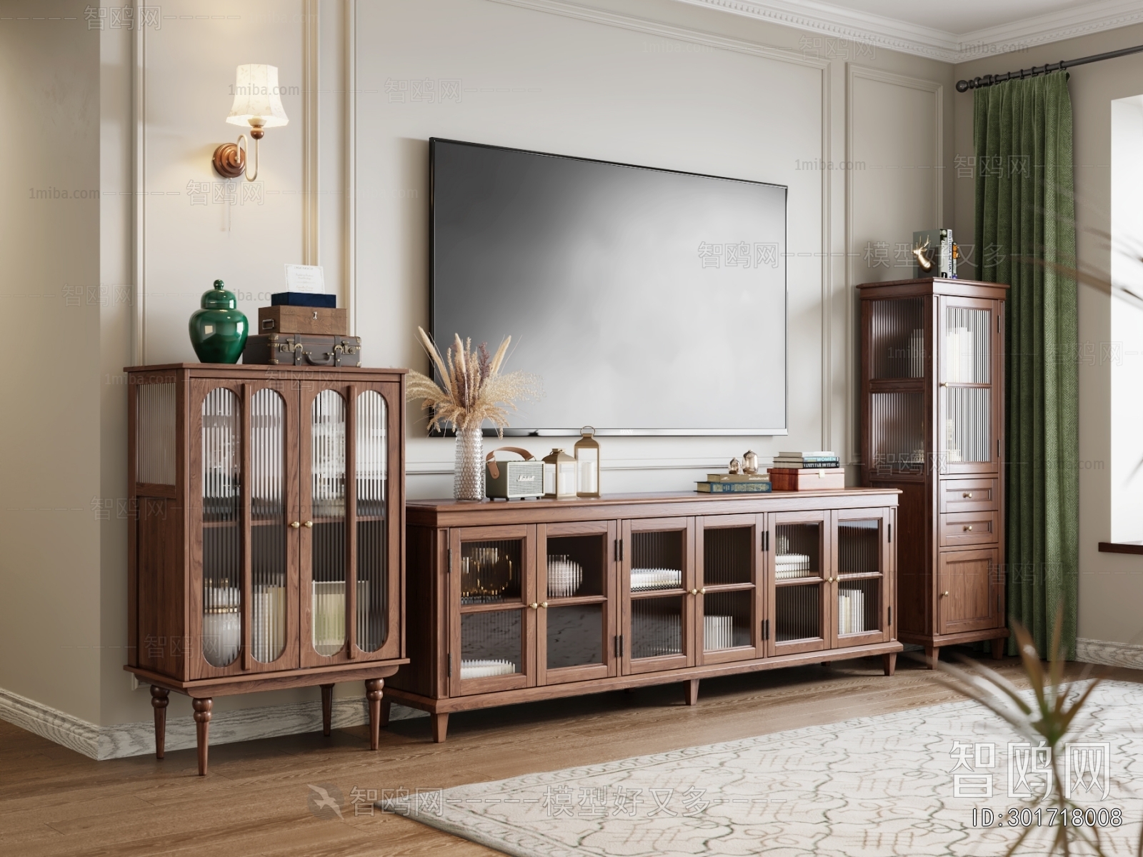 American Style TV Cabinet