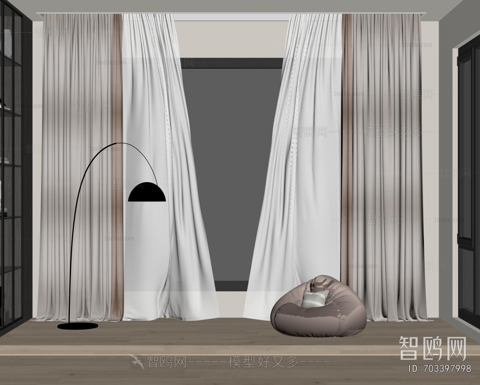 Modern The Curtain